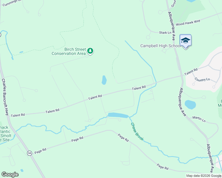 map of restaurants, bars, coffee shops, grocery stores, and more near 59 Talent Road in Litchfield