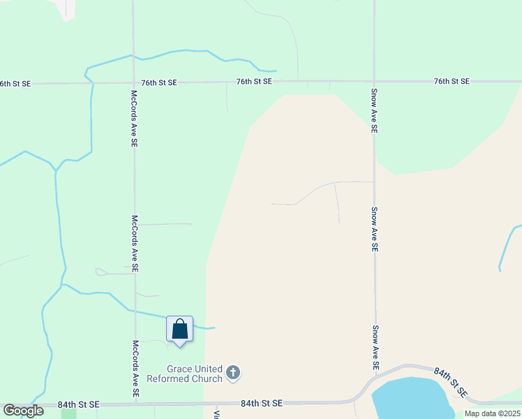 map of restaurants, bars, coffee shops, grocery stores, and more near 8001 Snow Avenue Southeast in Alto