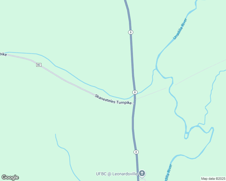 map of restaurants, bars, coffee shops, grocery stores, and more near 2245 New York 8 in West Winfield