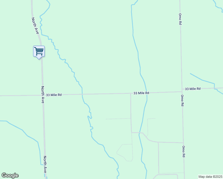 map of restaurants, bars, coffee shops, grocery stores, and more near 23915 33 Mile Road in Armada
