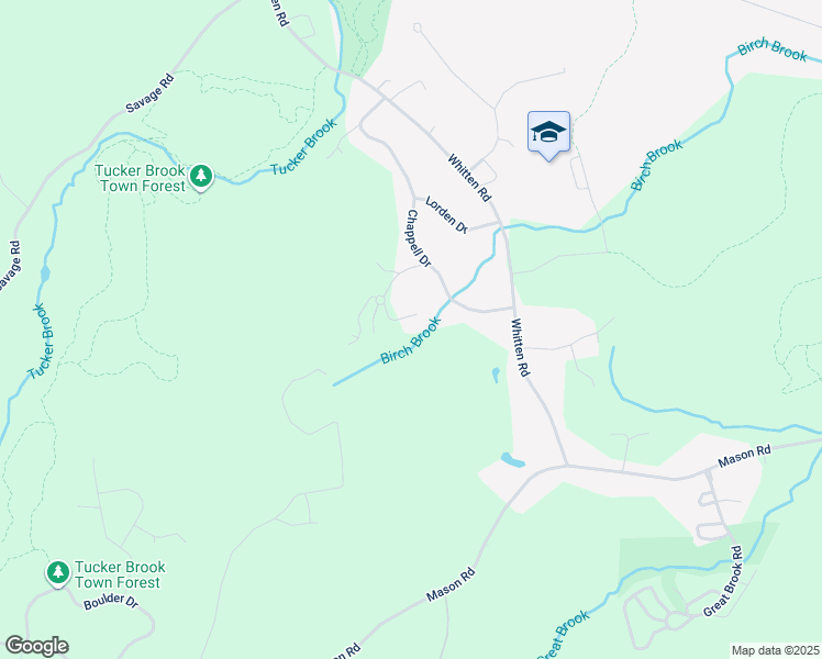 map of restaurants, bars, coffee shops, grocery stores, and more near 40 Kasey Drive in Milford