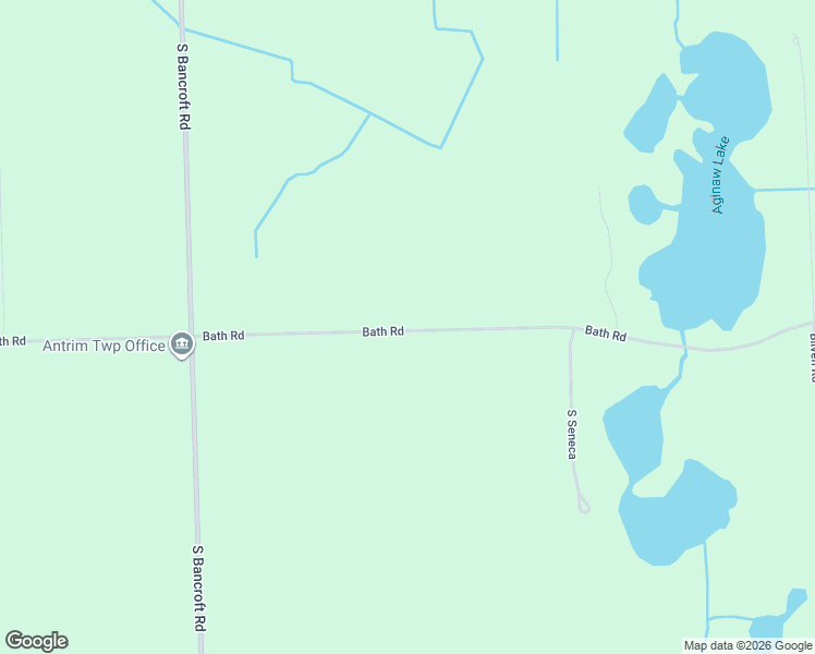map of restaurants, bars, coffee shops, grocery stores, and more near 5011 Bath Road in Bancroft