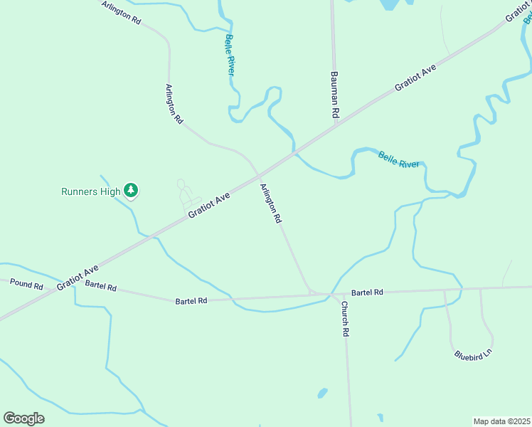 map of restaurants, bars, coffee shops, grocery stores, and more near 2618 Arlington Road in Columbus