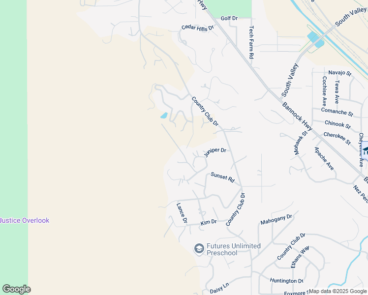 map of restaurants, bars, coffee shops, grocery stores, and more near 4415 Ziebarth Road in Pocatello