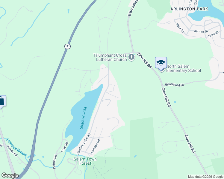 map of restaurants, bars, coffee shops, grocery stores, and more near 5 Greenwood Street in Salem