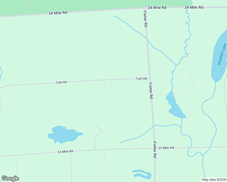 map of restaurants, bars, coffee shops, grocery stores, and more near 3950 Taft Road in Macomb County