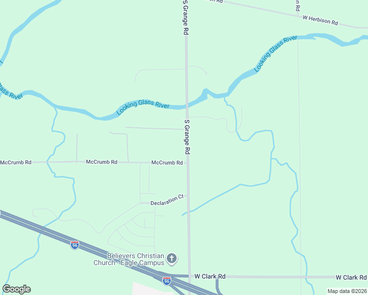 map of restaurants, bars, coffee shops, grocery stores, and more near 13708 South Grange Road in Eagle