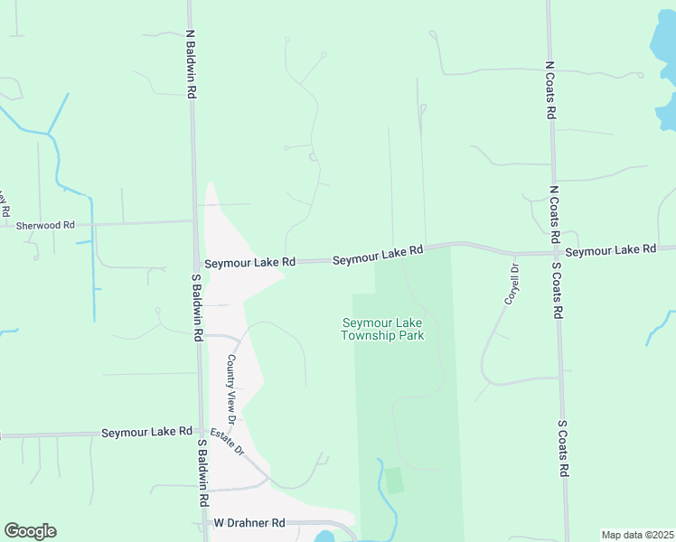 map of restaurants, bars, coffee shops, grocery stores, and more near 2941 Seymour Lake Road in Oakland County