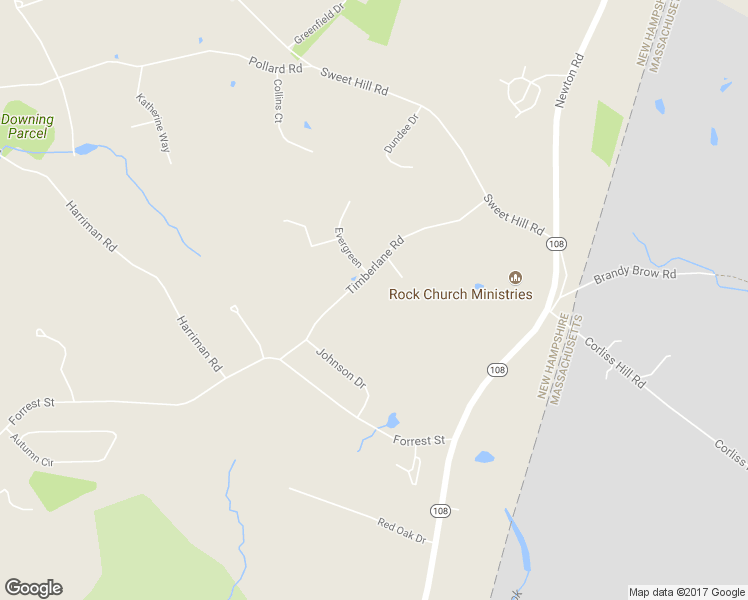 map of restaurants, bars, coffee shops, grocery stores, and more near 15 Timberlane Road in Plaistow