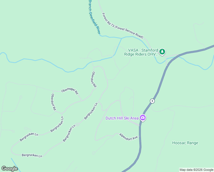 map of restaurants, bars, coffee shops, grocery stores, and more near 255 Oberdorf Road in Readsboro