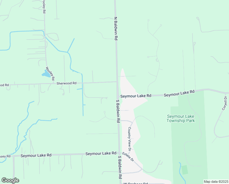 map of restaurants, bars, coffee shops, grocery stores, and more near 3170 Seymour Lake Road in Oakland County