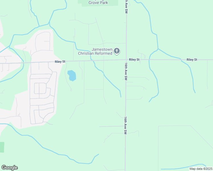 map of restaurants, bars, coffee shops, grocery stores, and more near 3048 Rocaway Drive in Hudsonville
