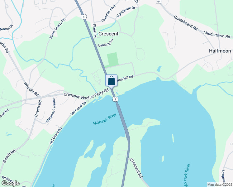 map of restaurants, bars, coffee shops, grocery stores, and more near 10 Terminal Road in Saratoga County