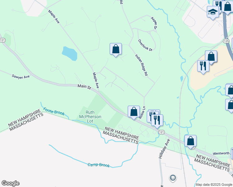 6 Upland Road, Atkinson NH Walk Score
