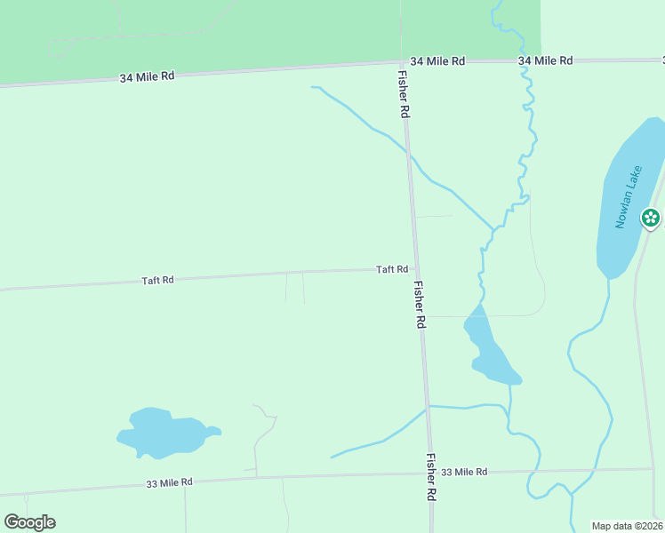 map of restaurants, bars, coffee shops, grocery stores, and more near 4040 Taft Road in Macomb County
