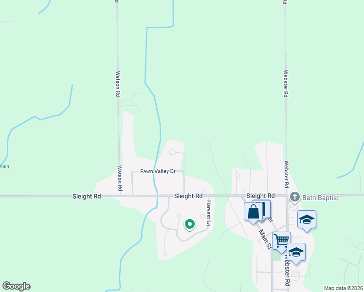 map of restaurants, bars, coffee shops, grocery stores, and more near 13331 Nelson Street in Bath