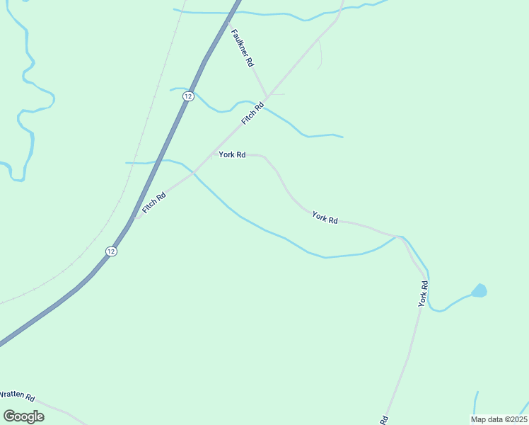 map of restaurants, bars, coffee shops, grocery stores, and more near 2199 York Road in Hubbardsville
