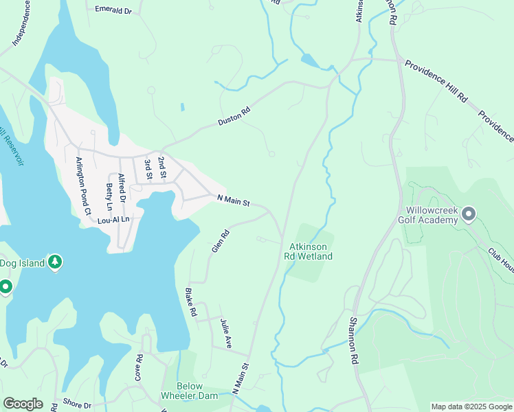 map of restaurants, bars, coffee shops, grocery stores, and more near 240 N Main St in Salem