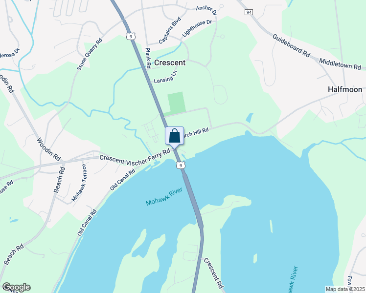 map of restaurants, bars, coffee shops, grocery stores, and more near 10 Terminal Road in Saratoga County