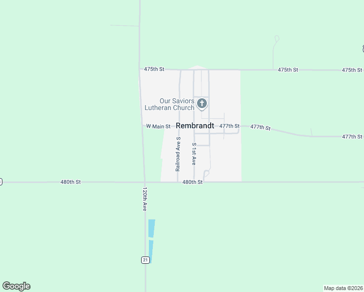 map of restaurants, bars, coffee shops, grocery stores, and more near 209 West Railroad Street in Storm Lake