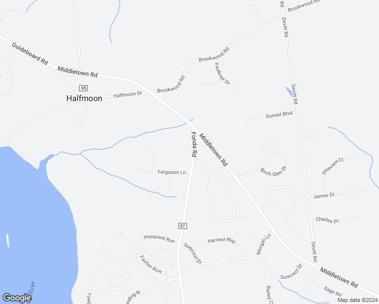map of restaurants, bars, coffee shops, grocery stores, and more near 99 Strawberry Road in Waterford
