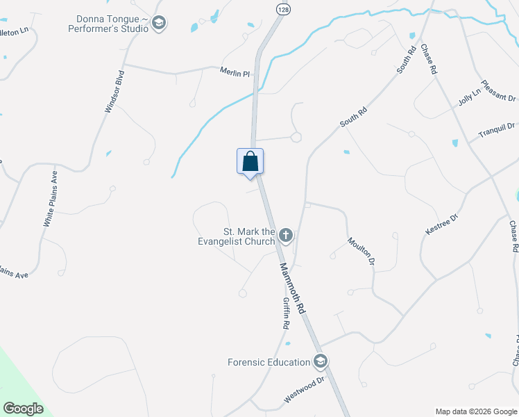 map of restaurants, bars, coffee shops, grocery stores, and more near 83 Mammoth Road in Londonderry