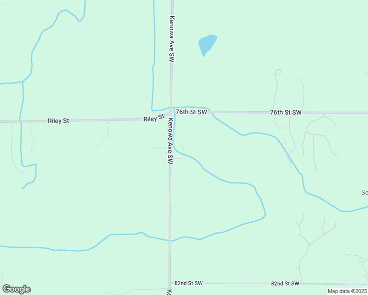 map of restaurants, bars, coffee shops, grocery stores, and more near 7750 Kenowa Avenue Southwest in Byron Center