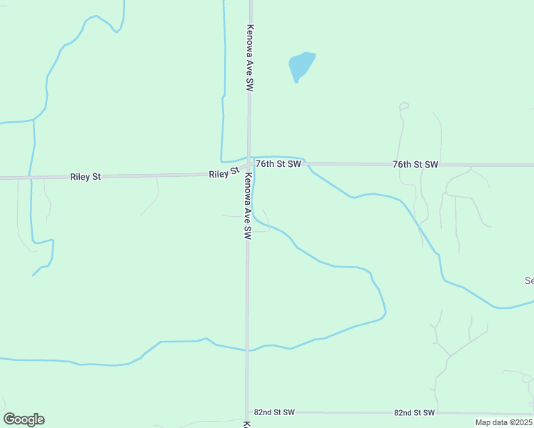 map of restaurants, bars, coffee shops, grocery stores, and more near 7750 Kenowa Avenue Southwest in Byron Center