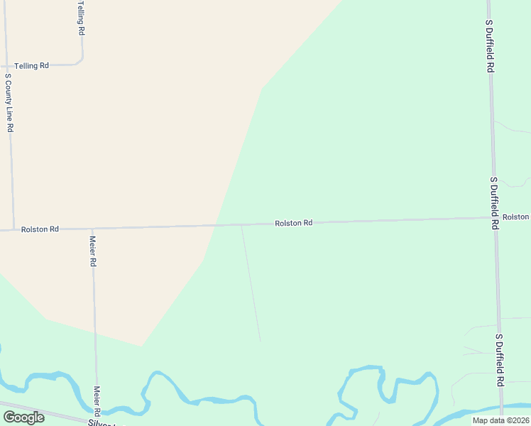 map of restaurants, bars, coffee shops, grocery stores, and more near 12102 Rolston Road in Byron