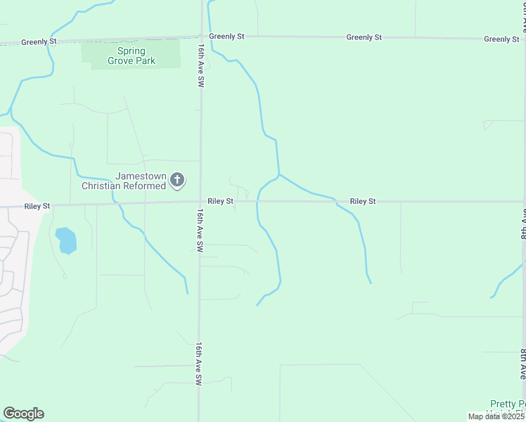 map of restaurants, bars, coffee shops, grocery stores, and more near 1440 Riley Street in Hudsonville