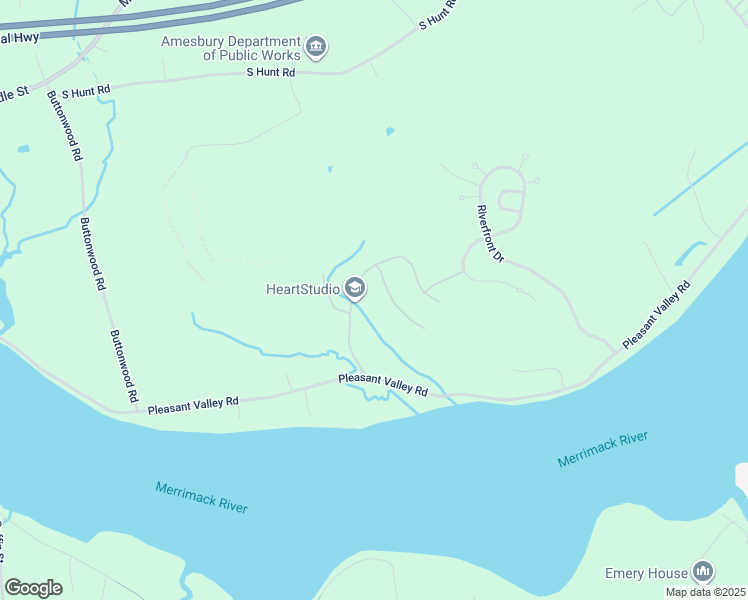 map of restaurants, bars, coffee shops, grocery stores, and more near 17 Bartletts Reach in Amesbury