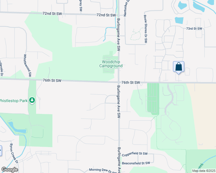 map of restaurants, bars, coffee shops, grocery stores, and more near 1690 76th Street Southwest in Byron Center