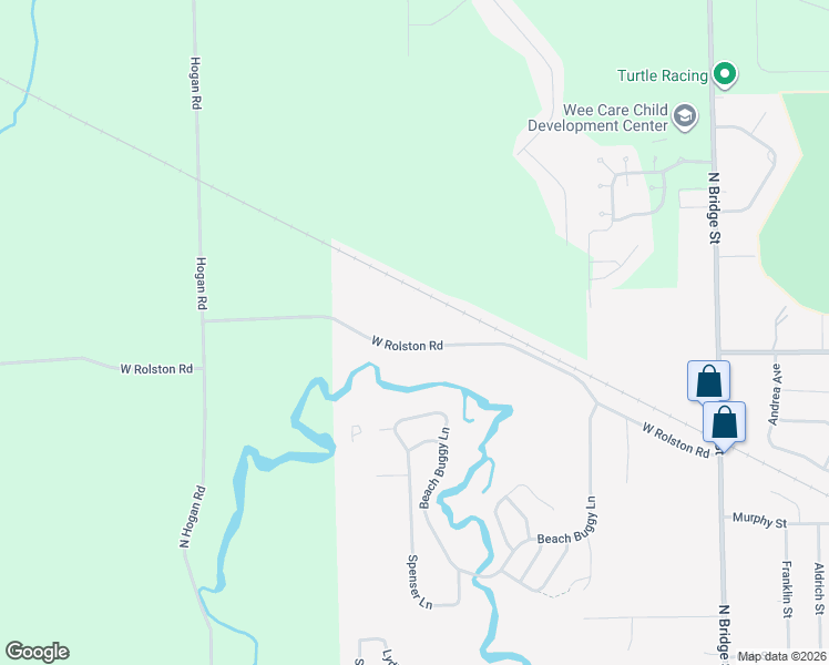 map of restaurants, bars, coffee shops, grocery stores, and more near 1590 West Rolston Road in Linden