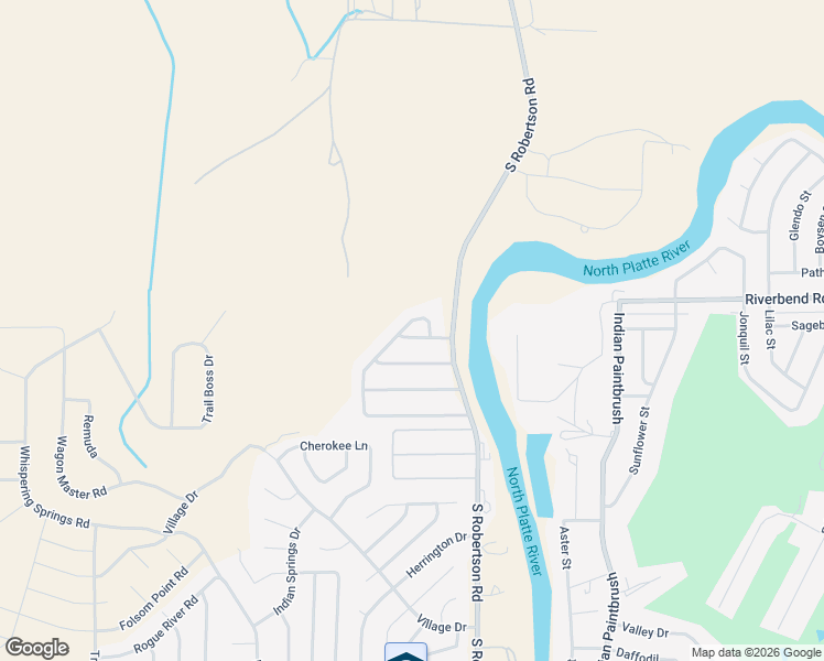 map of restaurants, bars, coffee shops, grocery stores, and more near 6392 Squash Blossom Road in Casper