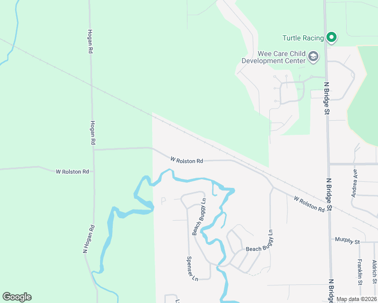 map of restaurants, bars, coffee shops, grocery stores, and more near 1590 West Rolston Road in Linden