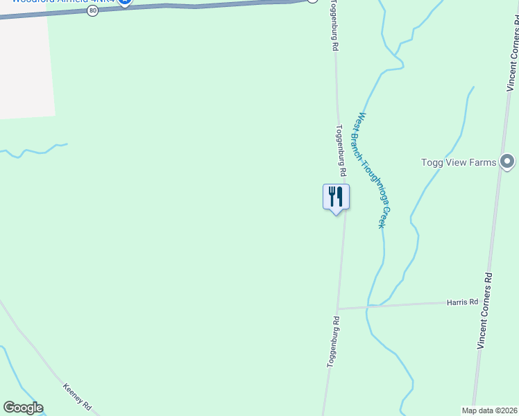 map of restaurants, bars, coffee shops, grocery stores, and more near in Fabius