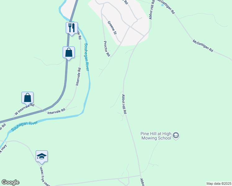 map of restaurants, bars, coffee shops, grocery stores, and more near 206 Abbot Hill Road in Wilton