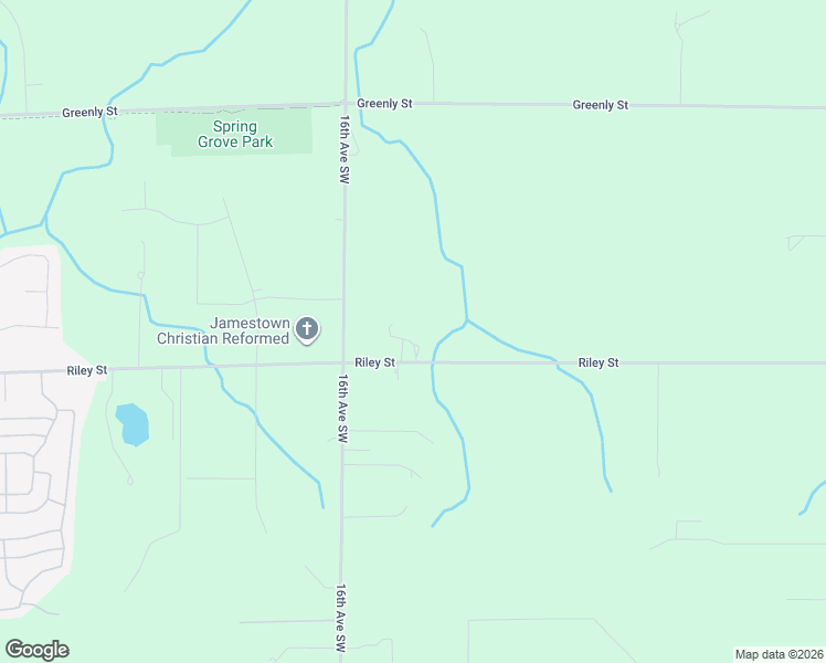map of restaurants, bars, coffee shops, grocery stores, and more near 1475 Riley Street in Hudsonville