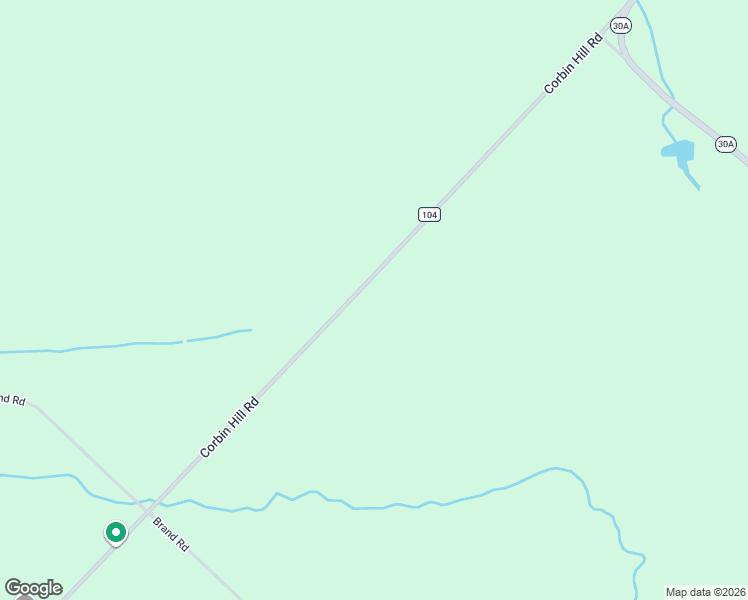 map of restaurants, bars, coffee shops, grocery stores, and more near 386 Corbin Hill Road in Esperance