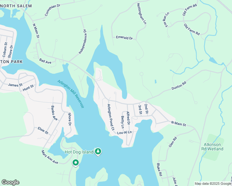map of restaurants, bars, coffee shops, grocery stores, and more near 1 Clare Lane in Salem