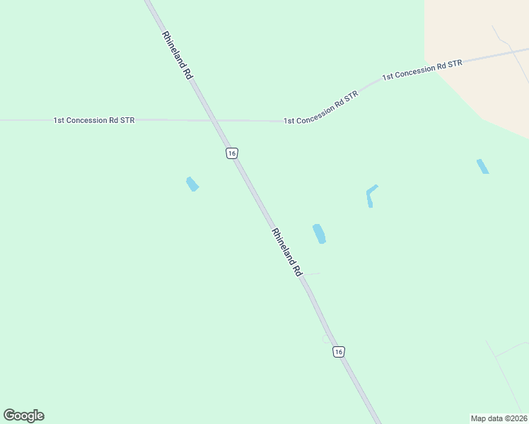 map of restaurants, bars, coffee shops, grocery stores, and more near Rhineland Road in Norfolk County