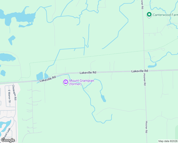 map of restaurants, bars, coffee shops, grocery stores, and more near 3558 Lakeville Road in Oxford