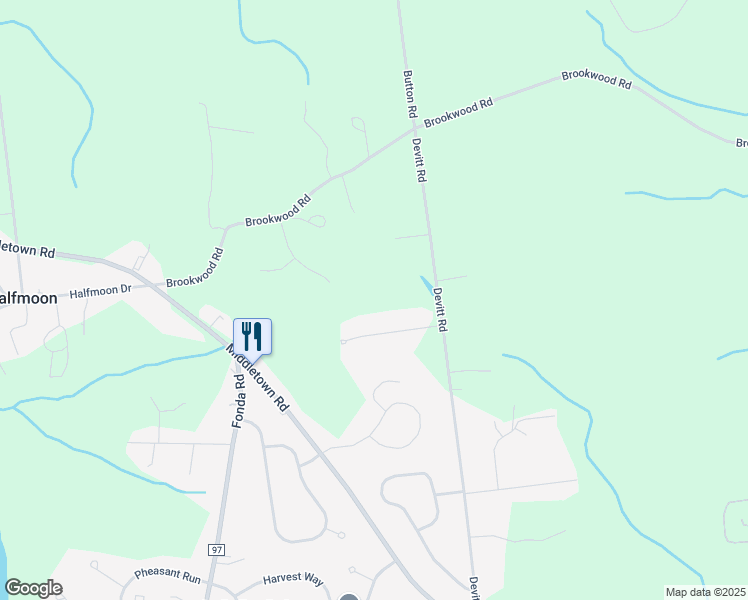 map of restaurants, bars, coffee shops, grocery stores, and more near 8A Sunset Blvd in Waterford