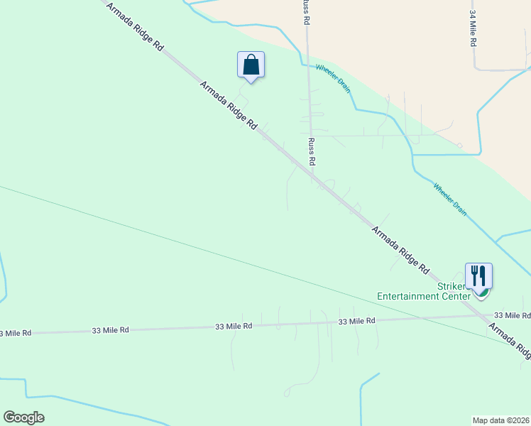 map of restaurants, bars, coffee shops, grocery stores, and more near 29880 Armada Ridge Road in Richmond