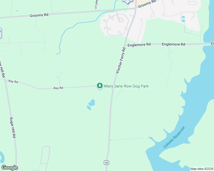 map of restaurants, bars, coffee shops, grocery stores, and more near 3 Ray Road in Rexford