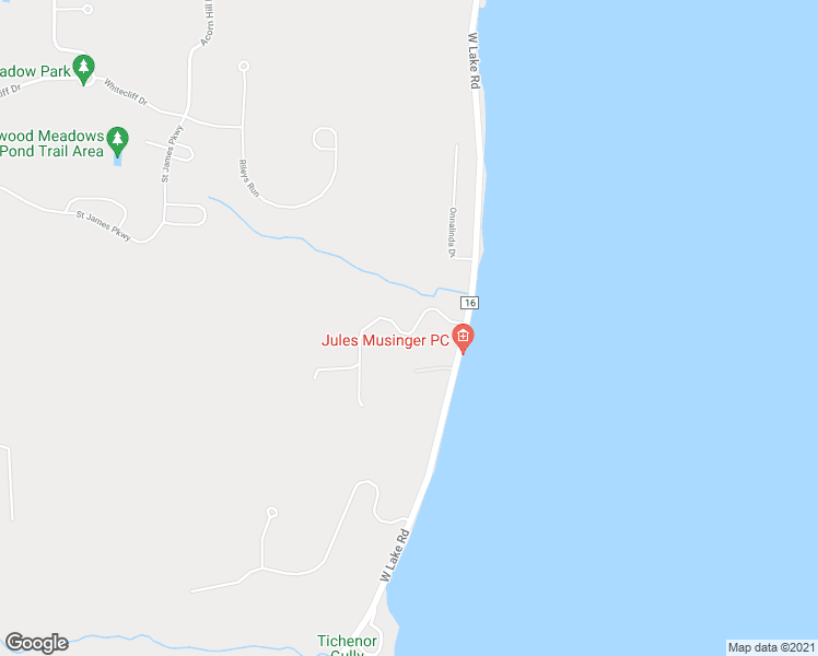 map of restaurants, bars, coffee shops, grocery stores, and more near 4960 Hillcrest Drive in Canandaigua