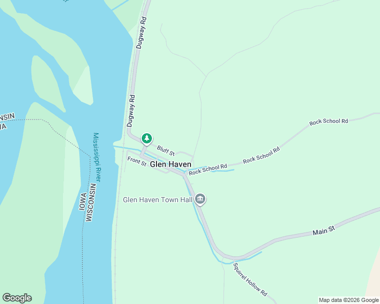 map of restaurants, bars, coffee shops, grocery stores, and more near 8846 Petry Lane in Glen Haven