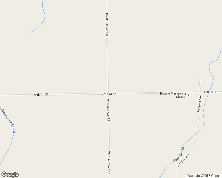 map of restaurants, bars, coffee shops, grocery stores, and more near 7590 Pratt Lake Avenue Southeast in Alto