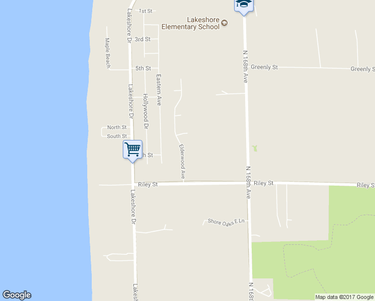 map of restaurants, bars, coffee shops, grocery stores, and more near 3314 Elderwood Avenue in Holland