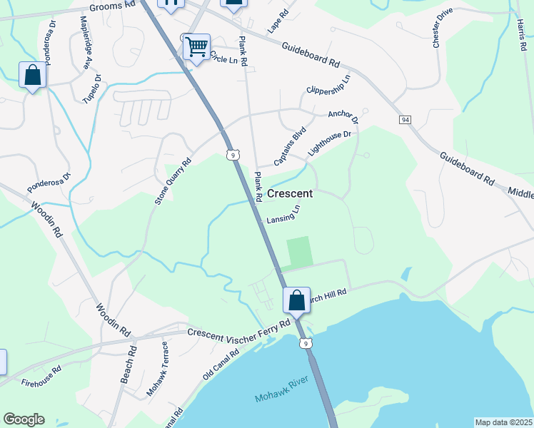 map of restaurants, bars, coffee shops, grocery stores, and more near 2 Cooks Court in Waterford